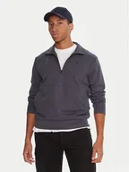 Bluzy męskie - G-Star Raw Bluza Nifous Half Zip D26305-D566 Granatowy Regular Fit - miniaturka - grafika 1