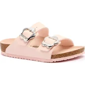 Buty dla dziewczynek - Birkenstock Skórzane klapki Arizona | narrow fit - miniaturka - grafika 1