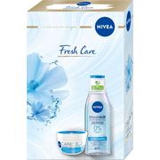 Kremy do twarzy - Nivea Care 3w1 lekki krem do twarzy odżywczy 100 ml + MicellAir Skin Breathe pielęgnujący płyn micelarny do cery normalnej i mieszanej 200 ml [ZESTAW] 1147210 - miniaturka - grafika 1