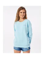 Bluzy damskie - Bluza RIP CURL Re-Entry Crew - niebieski XS - miniaturka - grafika 1