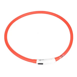 PETSTORY Obroża LED 70cm czerwona świecąca USB - Obroże dla psów - miniaturka - grafika 1