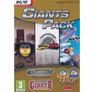 Giants Pack 3 Gry Symulacja Transportu Nowa PC DVD - Gry PC - miniaturka - grafika 1