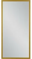 Lustra - Lustro łazienkowe w złotej ramie aluminiowej 40x80cm - miniaturka - grafika 1