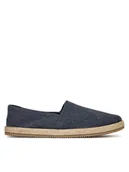 Espadryle męskie - Lanetti Espadryle MF1594-1 Niebieski - miniaturka - grafika 1