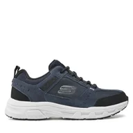 Buty trekkingowe męskie - Trekkingi Skechers Oak Canyon 51893/NVBK Granatowy - miniaturka - grafika 1