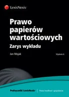 Prawo - Prawo papierów wartościowych. Zarys wykładu - miniaturka - grafika 1