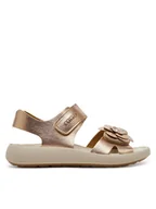 Buty dla dziewczynek - Primigi Sandały 7898622 D Złoty - miniaturka - grafika 1