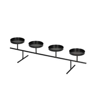 Świeczniki - Dekoria pl pl Świcznik Ambrose 40x10x10cm 40 x 10 x 10 cm 814-596 - miniaturka - grafika 1