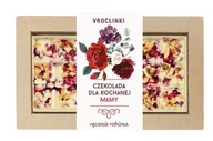 Czekolada - Czekolada biała z żurawiną i orzechami laskowymi - Dzień Mamy kwiaty - miniaturka - grafika 1