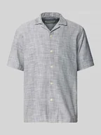 Koszule męskie - Koszula casualowa o kroju relaxed fit z czystej bawełny - miniaturka - grafika 1