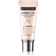 Podkłady do twarzy - Maybelline Affinimat 03 Light Sand Beige - miniaturka - grafika 1