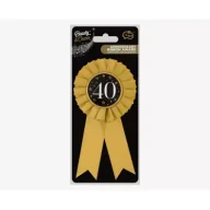 Stroje karnawałowe - Kotylion B&C jubileuszowy 40 - miniaturka - grafika 1