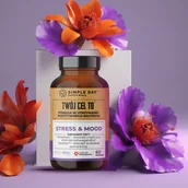 Układ nerwowy - Simple Day, Stress & Mood, Suplement diety, 60 kaps. - miniaturka - grafika 1