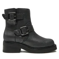 Botki damskie - Botki Clarks Rebelle Buckle 26178889 Srebrny - miniaturka - grafika 1