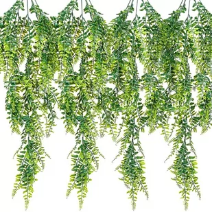 4x SZTUCZNA ROŚLINA WISZĄCA 120 CM OZDOBNE GAŁĄZKI - Dekoracje domu - miniaturka - grafika 1