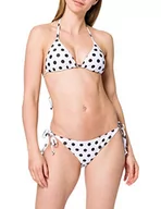 Stroje kąpielowe - Urban Classics Damski zestaw bikini, dwuczęściowy kostium kąpielowy dla kobiet z nadrukiem All Over w 4 wariantach kolorystycznych, rozmiary XS - XL - miniaturka - grafika 1