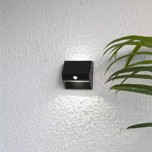 Kinkiet solarny LED Wally z up- i downlight - Lampy ogrodowe - miniaturka - grafika 1