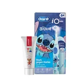Szczoteczki do zębów dla dzieci - Zestaw ORAL-B iO Series Kids 6+ Stitch Szczoteczka dla dzieci z etui i pasta WOOM Junior Cola - miniaturka - grafika 1