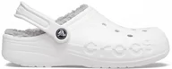 Klapki i japonki damskie - CROCS BAYA LINED CLOG 205969 M9 I EU 42-43 I W11 WHITELIGHT GREY - miniaturka - grafika 1