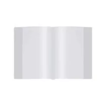 GIMBOO Okładka na zeszyt groszkowa A4 90mikr transparentna - Szkolne artykuły papiernicze - miniaturka - grafika 2