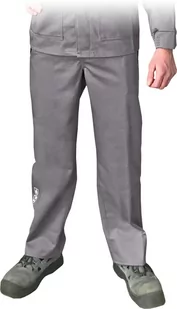 Reis WELD-T - Trudnopalne spodnie do pasa dla spawaczy, antyelektrostatyczne, 99% bawełna - 48-62. - Odzież robocza - miniaturka - grafika 1