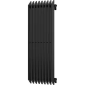Grzejniki pokojowe - Mexen Aurora grzejnik dekoracyjny 1200 x 450 mm, 917 W, czarny - miniaturka - grafika 1