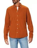 Koszule męskie - CASUAL FRIDAY Męska koszula z kołnierzem button-down, 171052/Roasted Pecan, XL - miniaturka - grafika 1