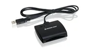 Czytniki kart pamięci - iogear GSR202 czytnik kart USB 2.0 Czarny - miniaturka - grafika 1
