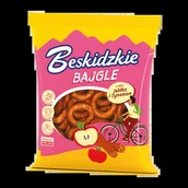 Paluszki - BESKIDZKIE Bajgle o smaku jabłka z cynamonem 200g - miniaturka - grafika 1