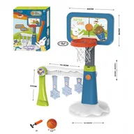 Zabawki i gry sportowe - Dla Dzieci Zestaw 2W1 Koszykówka Akcesoria - miniaturka - grafika 1