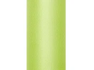 Pasmanteria - PartyDeco Tiul gładki, zielony jasny, 0,08 x 20 m TIU8-102 - miniaturka - grafika 1