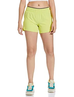 Reebok Reebok Damskie krótkie spodnie Ubf Epic Short żółty Chartr xxs FT0082 - Spodnie damskie - miniaturka - grafika 1