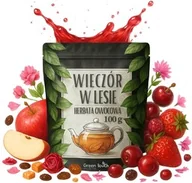 Herbata - Wieczór w lesie 100 g - herbata owocowa wiśnia truskawka żurawina jabłko - miniaturka - grafika 1