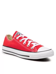 Trampki męskie - Converse Trampki All Star Ox M9696C Czerwony - grafika 1