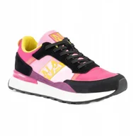 Buty sportowe damskie - Buty damskie Napapijri Carley black/pink 40 Eu - miniaturka - grafika 1