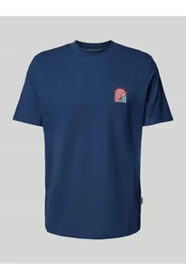 T-shirt z wyhaftowanym motywem i napisem model JOBBE - Blend - Koszulki męskie - miniaturka - grafika 1