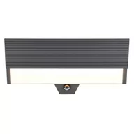 Lampy ogrodowe - Kinkiet z czujnikiem ruchu Mariza 247069142 Trio LED 13W 3000K IP44 antracyt - miniaturka - grafika 1