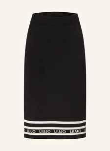 Liu Jo Spódnica Z Dzianiny schwarz - Spódnice - miniaturka - grafika 1