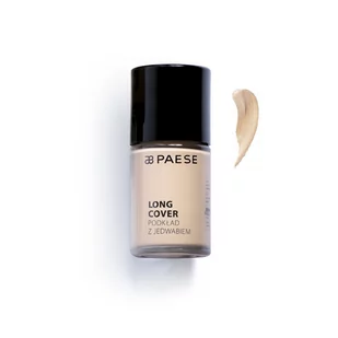 PAESE Long Cover podkład do twarzy z jedwabiem 02N Jasny Beż 30ml - Podkłady do twarzy - miniaturka - grafika 1