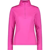 Bluzy damskie - CMP Damska bluza polarowa ze stretchu Performance - 38E1596 - miniaturka - grafika 1