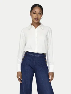 ONLY Koszula Berit 15320243 Biały Regular Fit - Koszule damskie - miniaturka - grafika 1