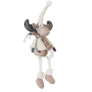 Ozdoba Świąteczna Renifer 04 45Cm Kremowy Beżowy - Ozdoby bożonarodzeniowe - miniaturka - grafika 1