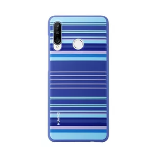 Huawei Huawei P30 Lite Colorful-TPU Case - Blue Lines 51993075 - Etui i futerały do telefonów - miniaturka - grafika 2