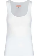 Koszulki i topy damskie - Bawełniany top Calvin Klein 0040114WAE 100 L - miniaturka - grafika 1