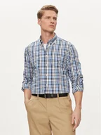 Koszule męskie - Tommy Hilfiger Koszula MW0MW34651 Niebieski Slim Fit - miniaturka - grafika 1