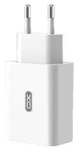 XO Ładowarka sieciowa L36 plus kabel micro biała 1USB QC3.0 - Ładowarki do telefonów - miniaturka - grafika 1