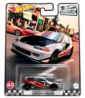 Samochody i pojazdy dla dzieci - HOT WHEELS PREMIUM BOULEVARD HONDA CIVIC EG GRM05 - miniaturka - grafika 1