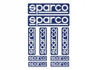 Akcesoria motoryzacyjne - Sparco zestaw naklejek, 10 sztuk - miniaturka - grafika 1