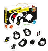 Zabawki sensoryczne - Alexander Tabliczki Kontrastowe Sówka Mądra Główka JSALXTAUC017885 - miniaturka - grafika 1