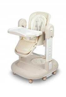 KRZESEŁKO DO KARMIENIA SITRON BEIGE - Krzesełka do karmienia - miniaturka - grafika 1